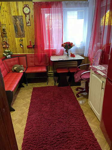 Кухонный уголок КУ-194 венге / красный фото покупателя 1