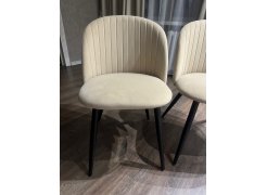 Стул на металлокаркасе Gabi 1 gray / black фото покупателя 578