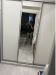 Шкаф-купе Экспресс Медиум Трио ДЗД с 1 зеркалом 240 см дуб молочный: отзыв о товаре