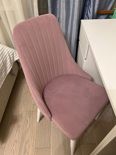 Стул на металлокаркасе Kora green / black фото покупателя 201