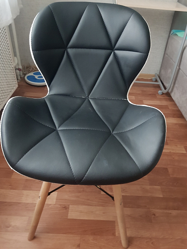 Деревянный стул PC-027 black / white фото покупателя 25