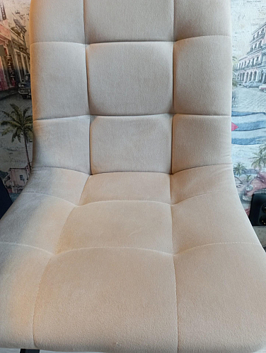 Стул на металлокаркасе Чилли К черный / зеленый фото покупателя 701