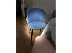 Стул на металлокаркасе Gabi gray / black фото покупателя 158