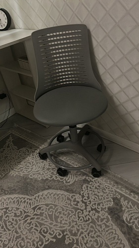 Компьютерное кресло Kiddy салатовое ткань (сетка) фото покупателя 47