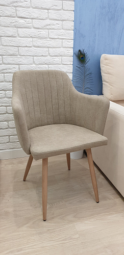 Кресло Brit ткань светло-серый фото покупателя 2