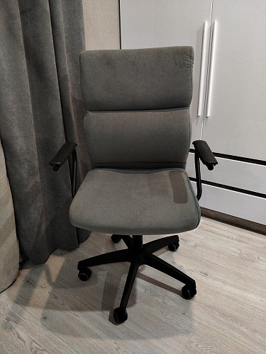 Компьютерное кресло Benefit/Бенефит флок бежевый 7 фото покупателя 59