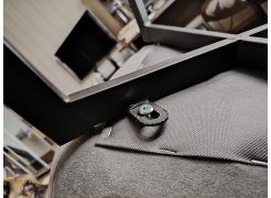 Стул на металлокаркасе Чилли синяя ткань / белый фото покупателя 666