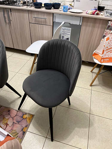 Стул на металлокаркасе Gabi-1 wine red / black фото покупателя 563