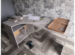 Письменный стол СПм-25 левый белый фото покупателя 52