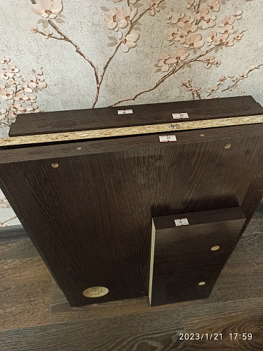 Письменный стол Жаспера-132-130 В левый венге фото покупателя 10