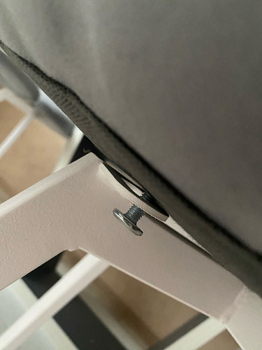 Стул на металлокаркасе Чилли бежевый / белый каркас фото покупателя 1027