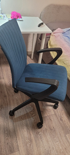 Компьютерное кресло Spark/Спарк флок бежевый 7 фото покупателя 23