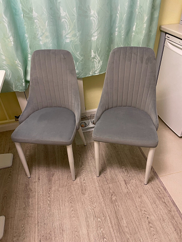 Стул на металлокаркасе Kora black / gray фото покупателя 265