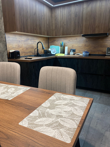 Стол Тринити Лофт 120 32 мм дуб галифакс табако / черный матовый фото покупателя 287