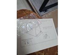 Стол Лота Лофт 140 25 мм черный матовый / бетон фото покупателя 975