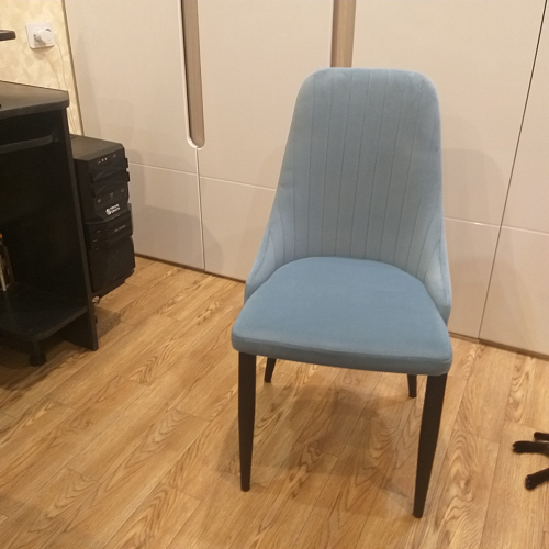 Стул на металлокаркасе Kora beige / black фото покупателя 162