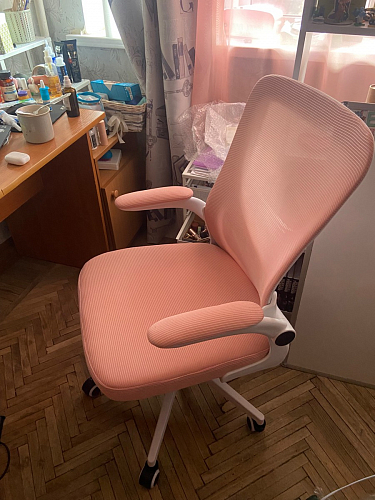 Компьютерное кресло Konfi gray / blue / white фото покупателя 138