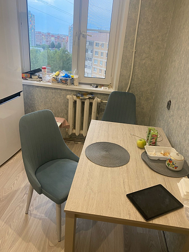 Стул на металлокаркасе Kora black / gray фото покупателя 37