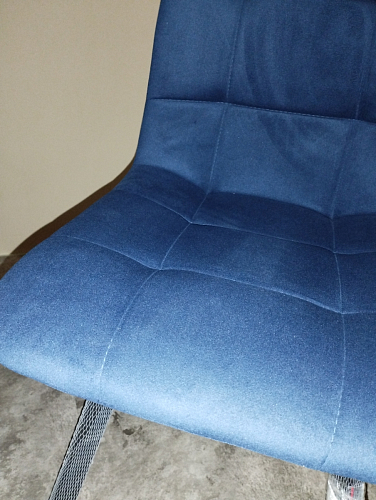 Стул на металлокаркасе Чилли К кирпичный / черный фото покупателя 46