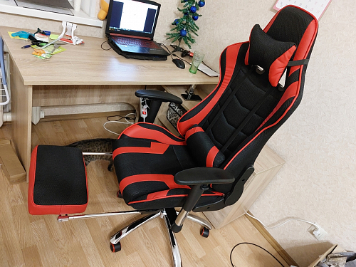 Компьютерное кресло Kano 1 light blue / black фото покупателя 122