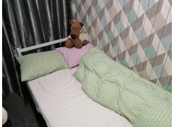 Односпальная кровать Фади 80х200 черная фото покупателя 1044