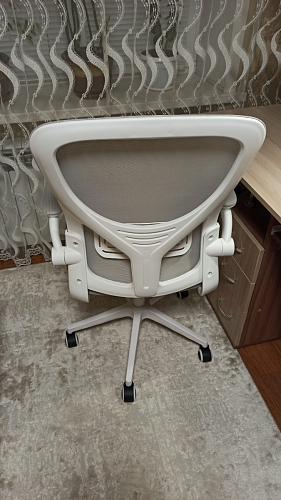 Компьютерное кресло Konfi light gray / white фото покупателя 89