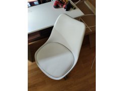 Компьютерное кресло Kolin с подушкой clear / white фото покупателя 523