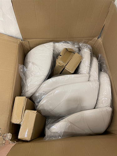 Стул на металлокаркасе Gabi latte / gold / black фото покупателя 477