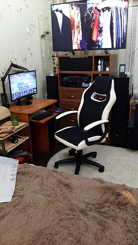 Компьютерное кресло Gamer коричневое фото покупателя 47