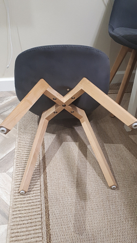 Деревянный стул Bonuss черный фото покупателя 104