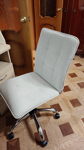 Компьютерное кресло One флок серый 29 фото покупателя 12