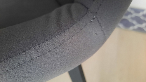 Стул на металлокаркасе Челси К крутящийся бирюзовый / черный фото покупателя 230