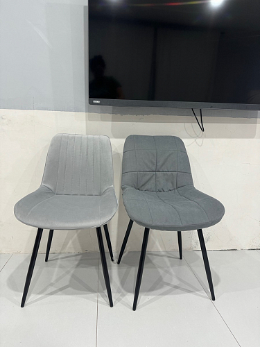 Стул на металлокаркасе Седа К латте / черный фото покупателя 207