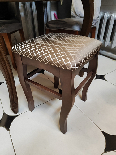 Табурет Хаконэ молочный / ромб фото покупателя 1