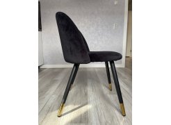 Стул на металлокаркасе Gabi 1 gray / black фото покупателя 560