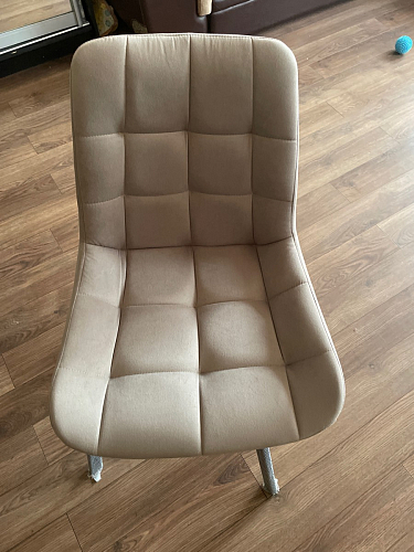 Стул на металлокаркасе Челси бирюзовый / черный фото покупателя 69