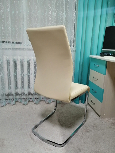 Стул Basit light grey fabric фото покупателя 73