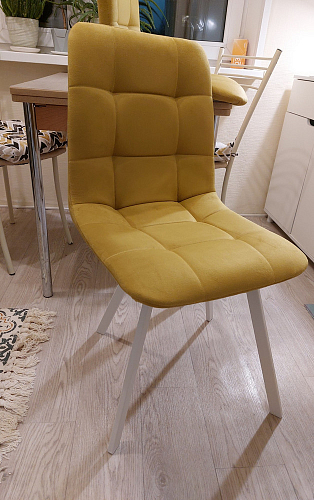 Комплект стульев Чилли 2 шт бежевый / черный фото покупателя 1541