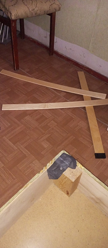 Двуспальная кровать Клауд 160х200 парящая дуб крафт золотой / антрацит фото покупателя 95