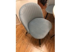 Стул на металлокаркасе Gabi gray / black фото покупателя 689