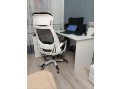 Компьютерное кресло Burgos белое фото покупателя 5