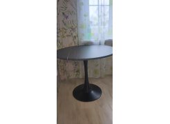 Стол Тулип 90х73 дуб вотан / белый фото покупателя 92