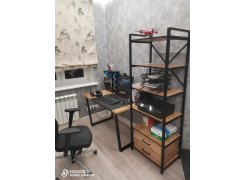 Стол Лота Лофт 140 25 мм юта / белый матовый фото покупателя 63