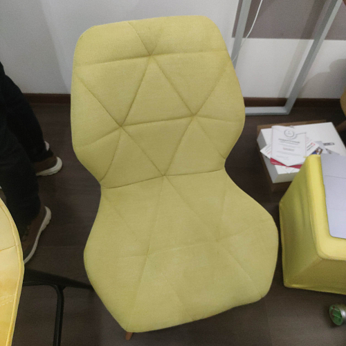 Деревянный стул Rio велюр голубой / бук фото покупателя 2