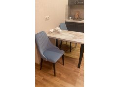 Стул на металлокаркасе Kora gray / black фото покупателя 421