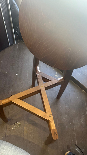 Деревянный стул Diamante ivory white фото покупателя 13