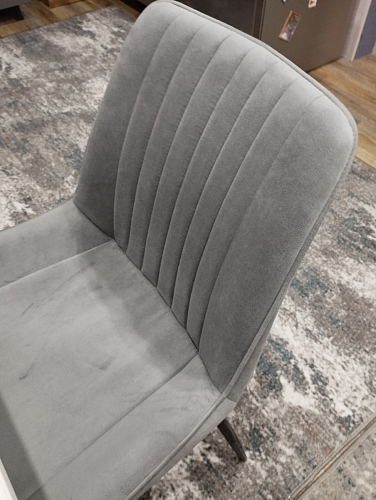 Стул на металлокаркасе Седа 360 К латте (velutto 08) / белый фото покупателя 312