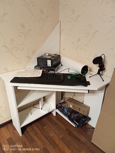 Компьютерный стол Джаз-29 дуб сонома фото покупателя 5