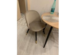 Стул на металлокаркасе Gabi gray / black фото покупателя 671