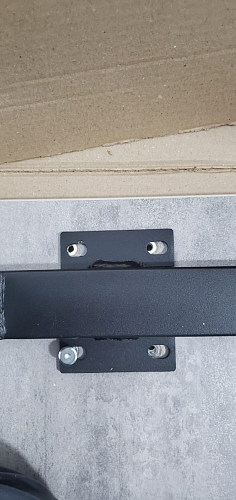 Стол Лота Лофт 120 32 мм бетон / черный матовый фото покупателя 90